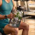 Botella de agua deportiva