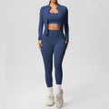 Conjunto deportivo de 3 piezas para yoga