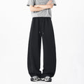 Pantalones holgados de pierna recta para hombre